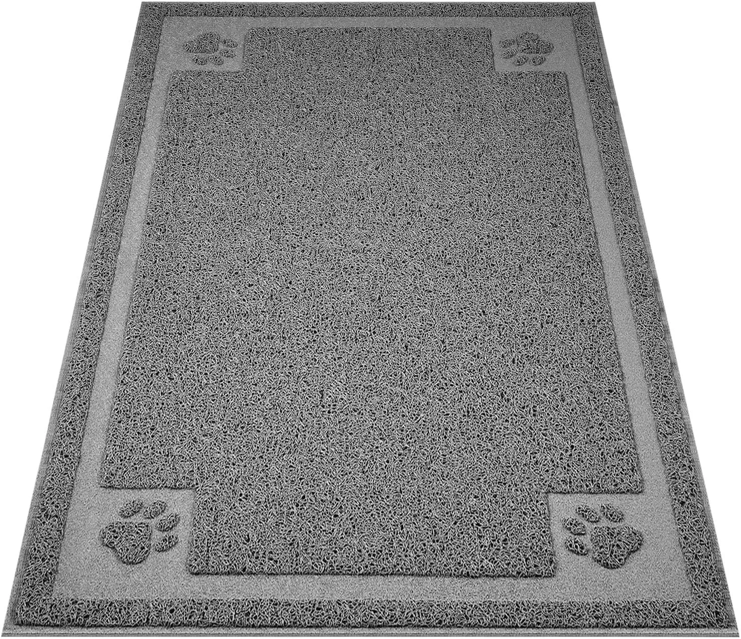UPSKY Large Cat Litter Mat Trapper 35"23" Traps Litter from Box and Paws Scatter Control for Litter Box Soft on Sensitive Kitty Paws Easy to Clean
