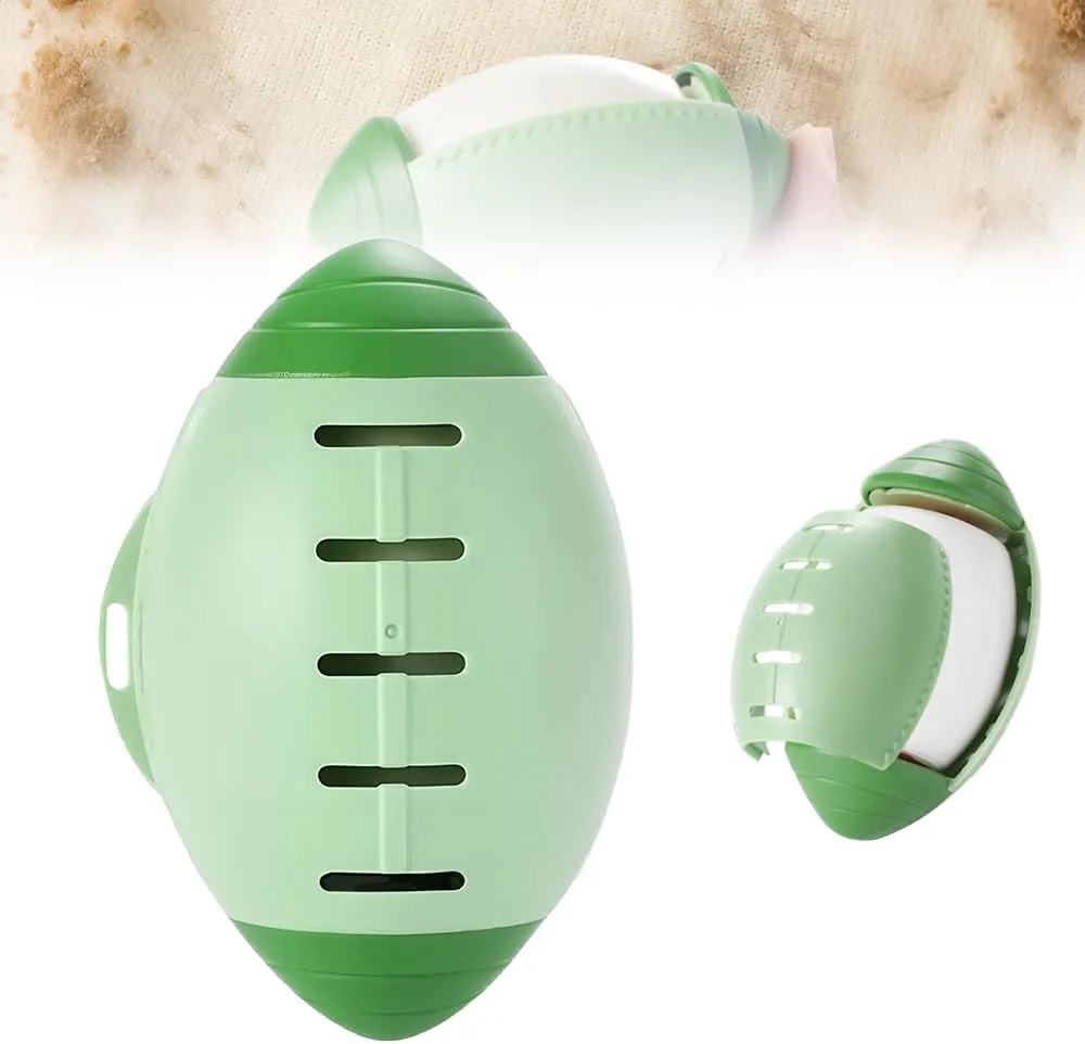 Washable Lint Roller, 2025 Portable & Reusable Lints Rollers, Reusable Washable Lints Rollers, Travel Lint Roller Mini Lint Removers for Hair for Clothes, Pet Hairs, Carseats (Green, 1pcs)