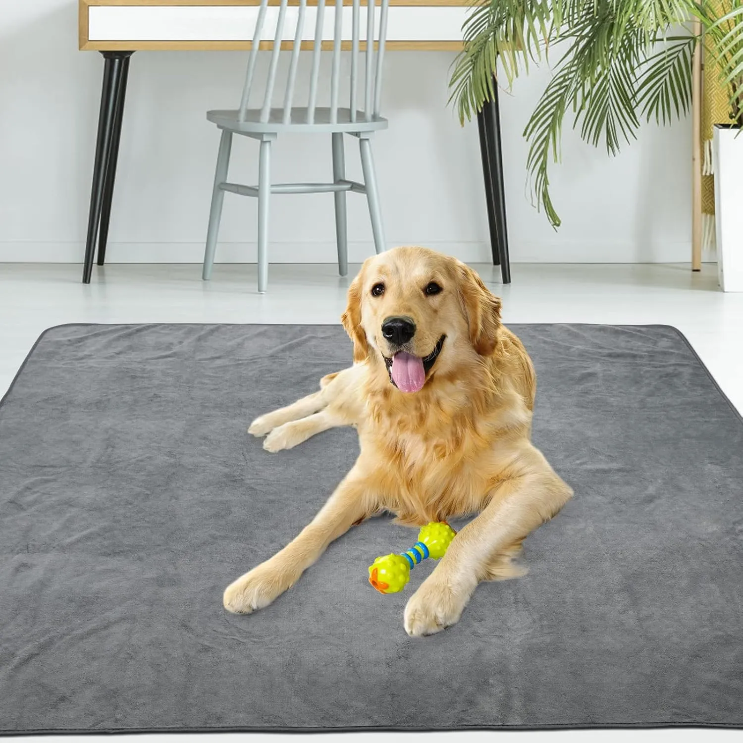 Washable Pee Pads for Dogs 6 Pack, 16x24 Reusable Whelping Pads, Absorb Dog Mats Non-Slip Puppy Training Pads for Whelping, Potty, Training, Playpen, Crate