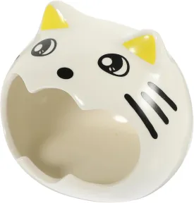 YARNOW Hamster Multi-Chamber Hideout Ceramic Nest for Summer Chinchilla Nest Random Style